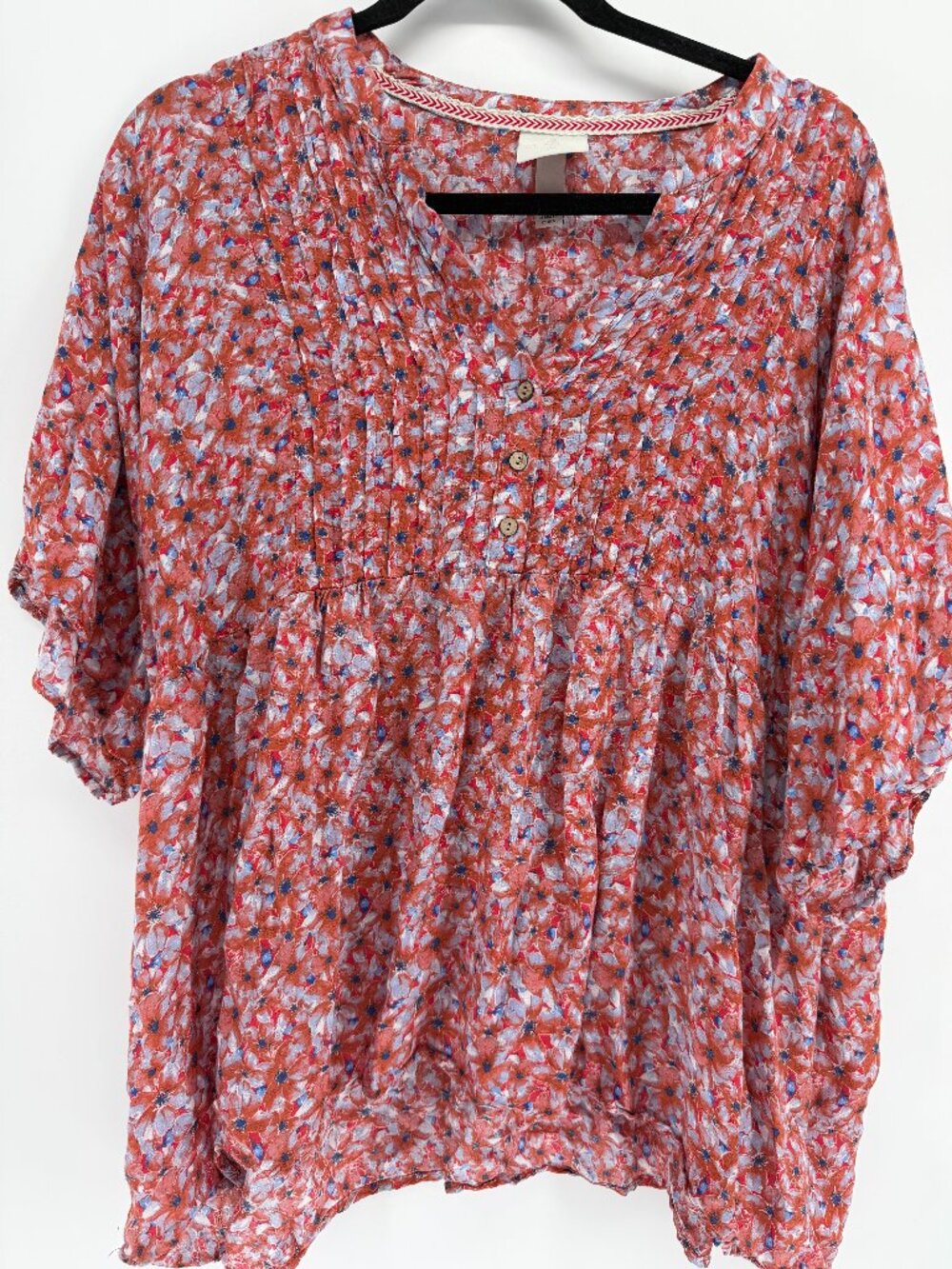 Knox rose floral shirt size 2x